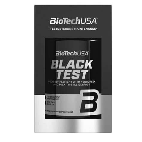 Black test (Aumenta y mantiene los niveles de testostesrona)